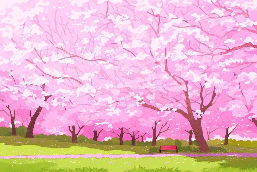 桜舞う季節。春のAIイラスト特集（プロンプト・呪文情報あり）