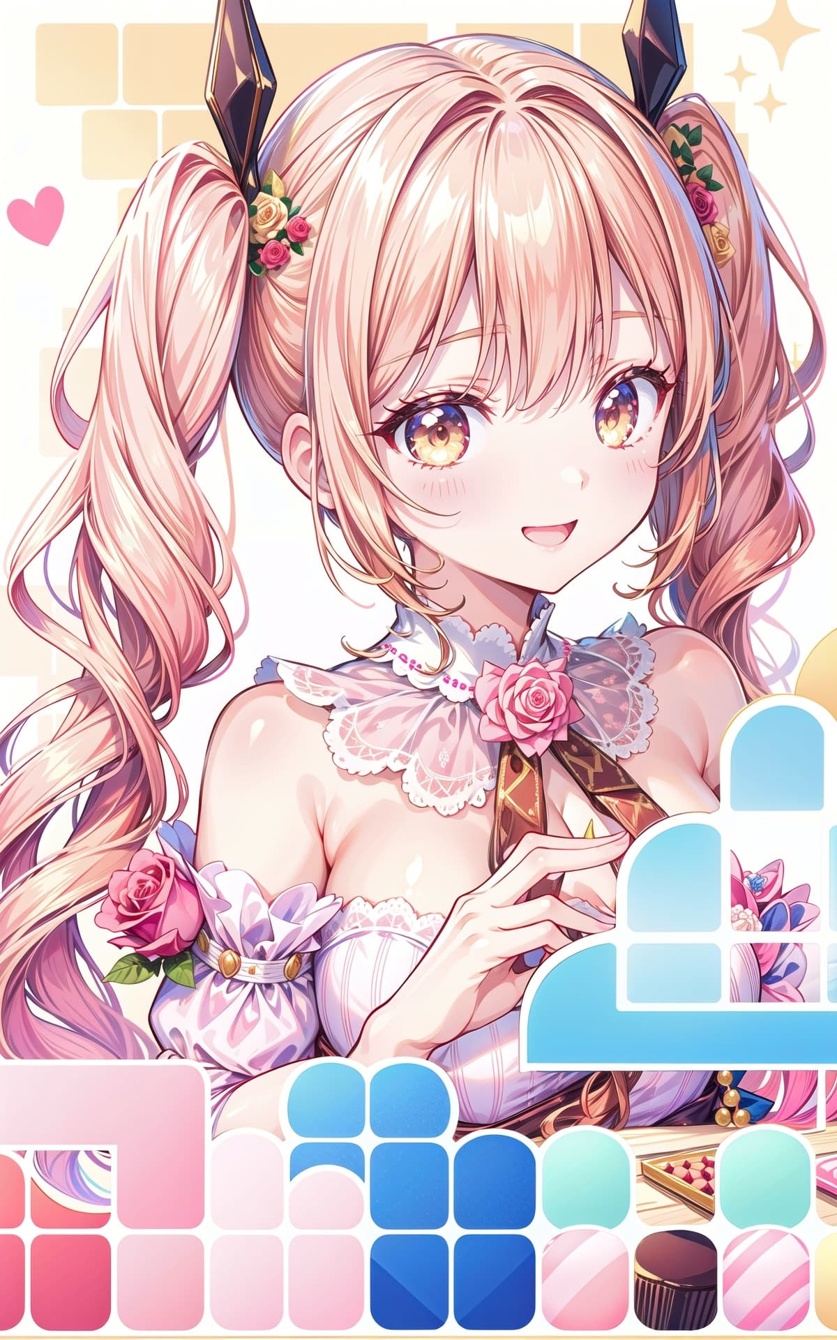 かわいい女の子のAIイラスト(3枚目)