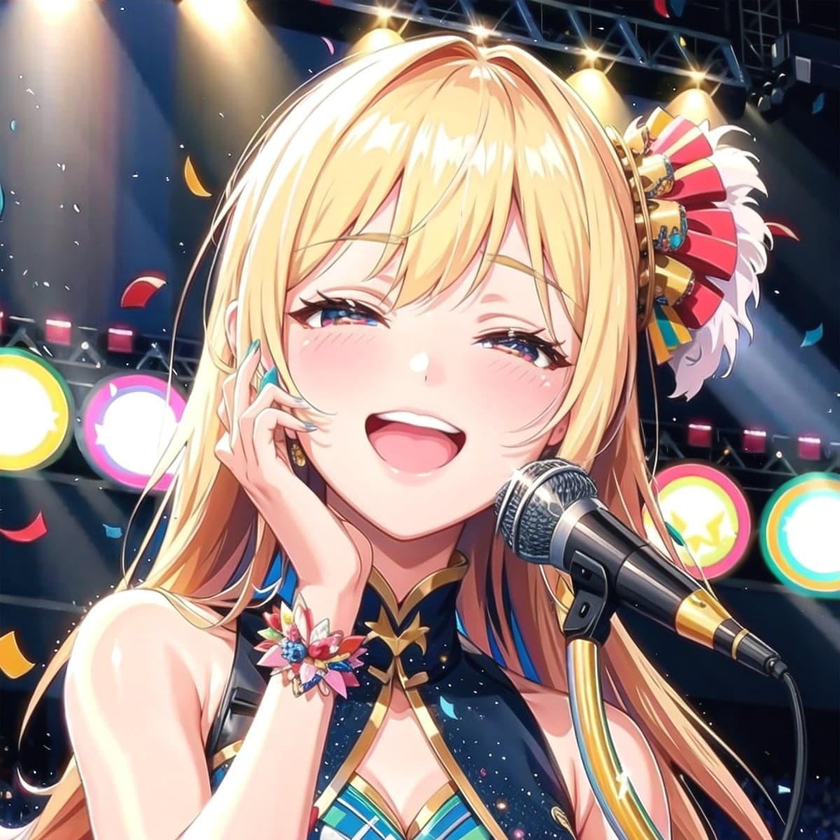 アイドルのAIイラスト(3枚目)
