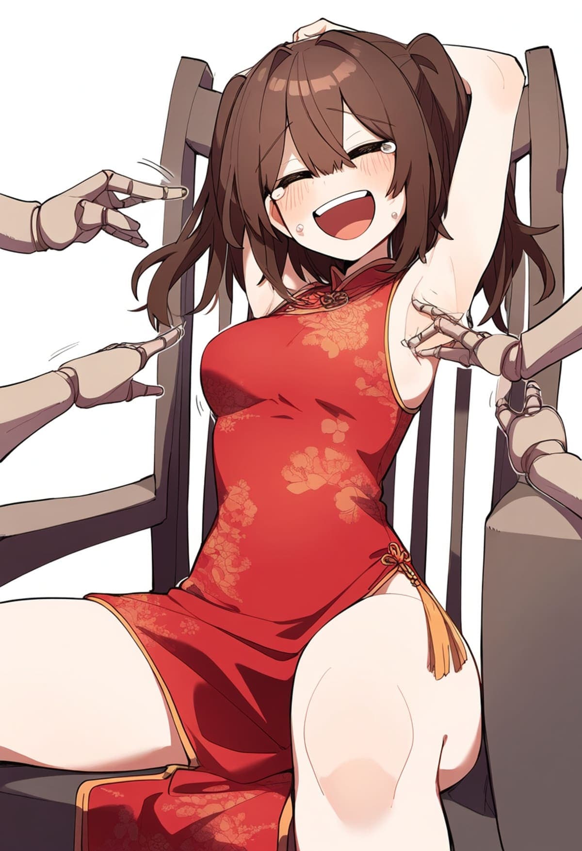 NovelAI×表情のAIイラスト(4枚目)