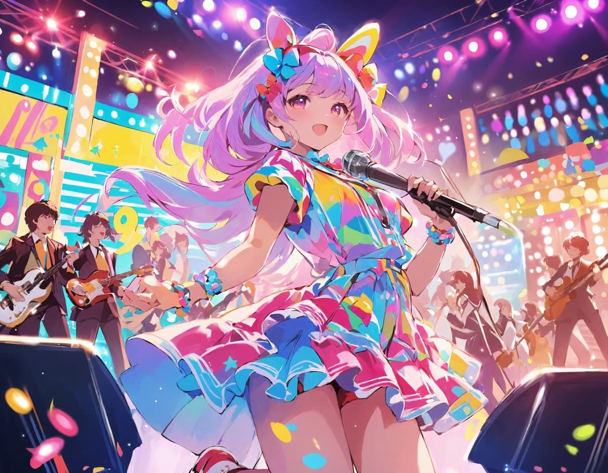 アイドルのAIイラスト(6枚目)