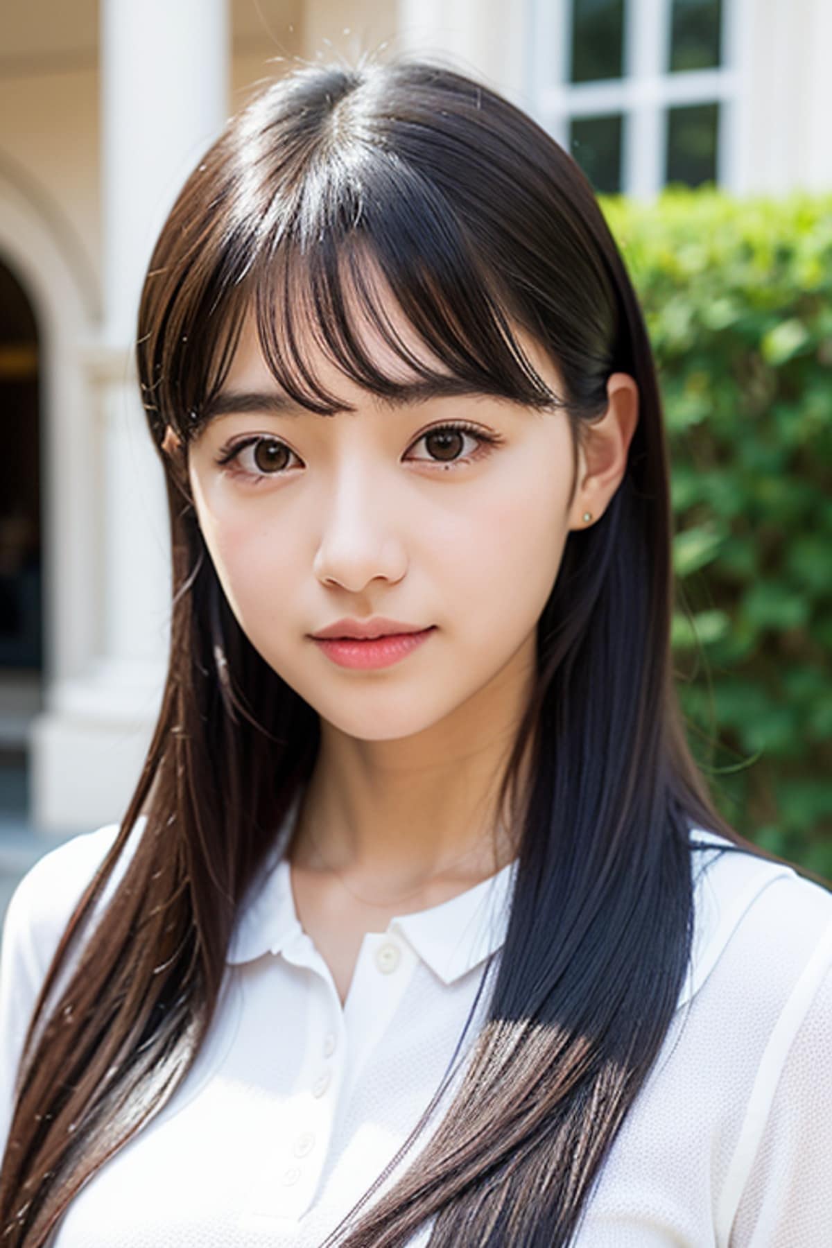 黒髪美女のAIグラビア(4枚目)