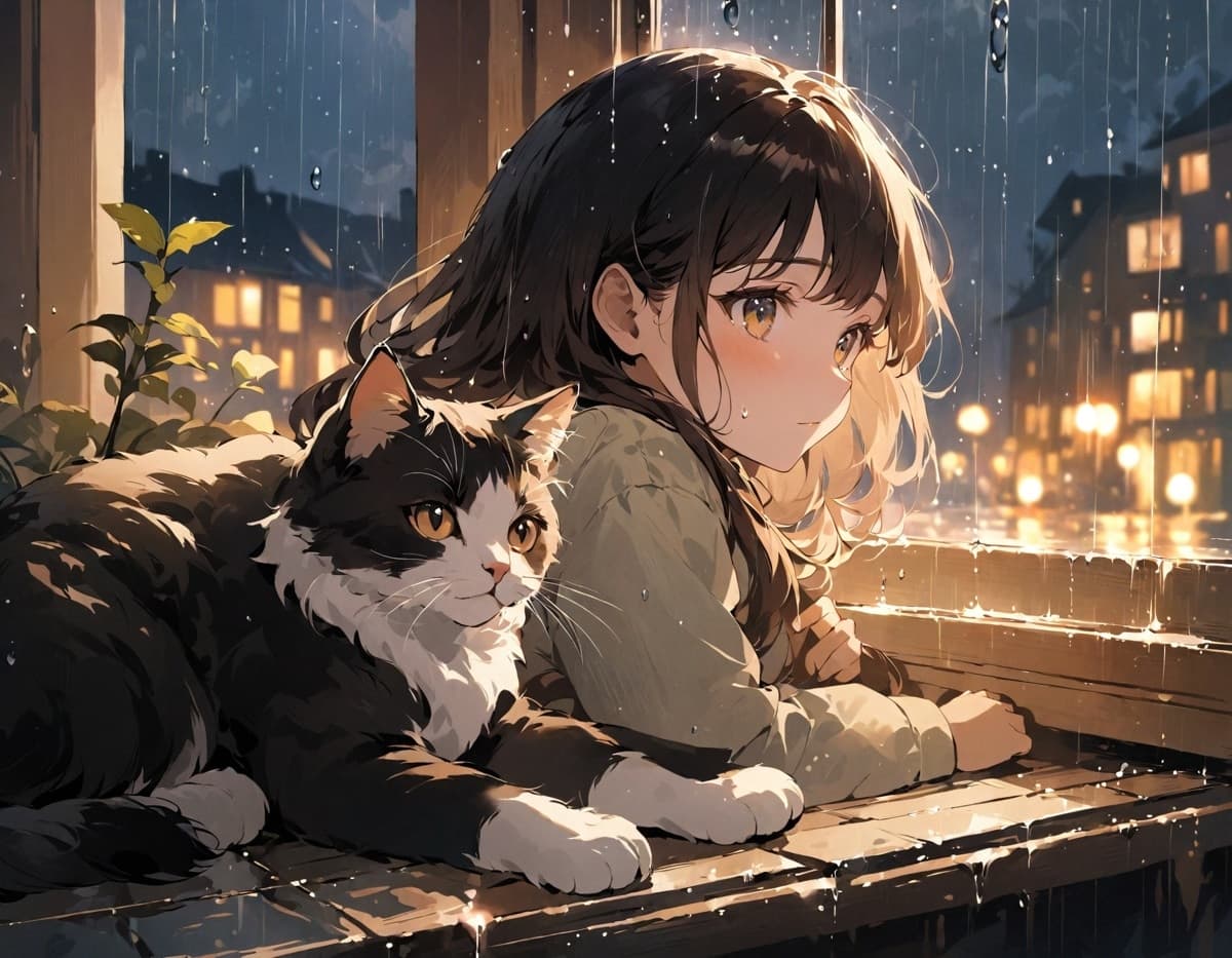 猫のAIイラスト(3枚目)