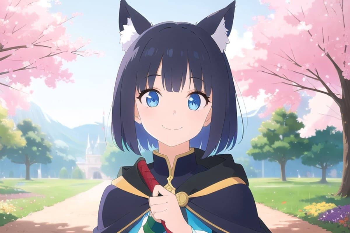 アニメ風のAIイラスト(4枚目)
