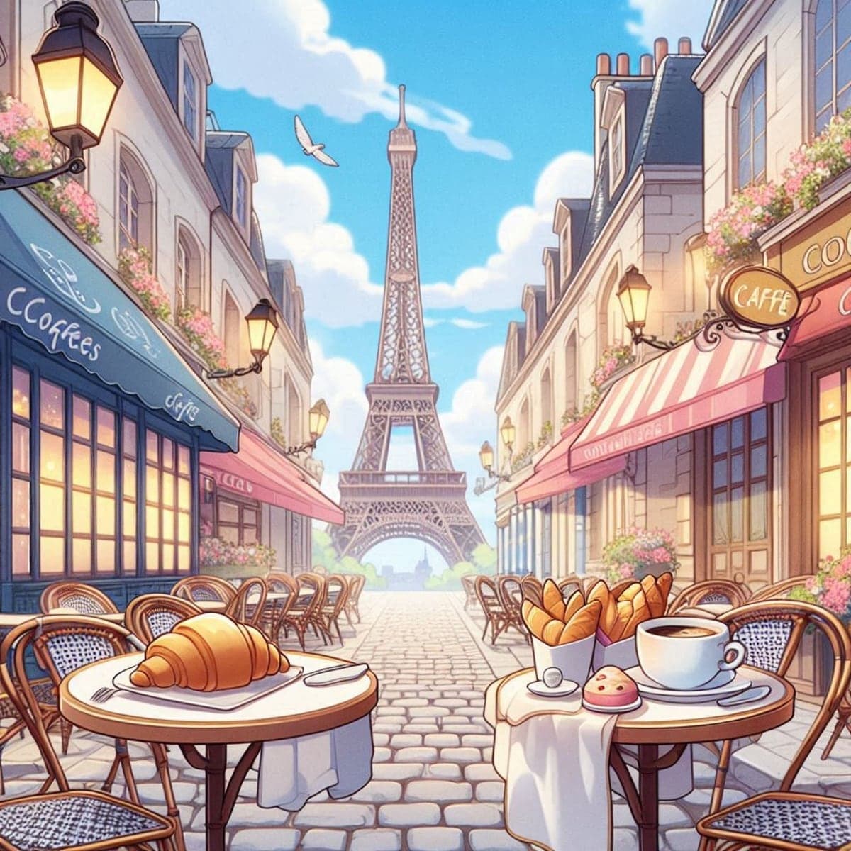 フランスのAIイラスト(2枚目)