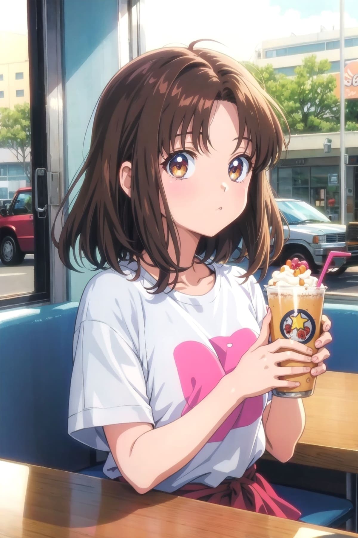 アニメ風美少女のAIイラスト(5枚目)