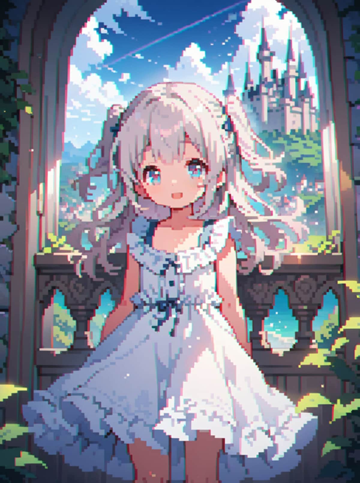 ピクセルアートのAIイラスト(2枚目)