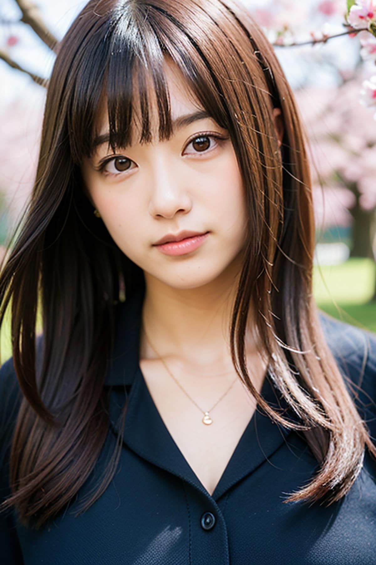 春のAI美女画像(3枚目)