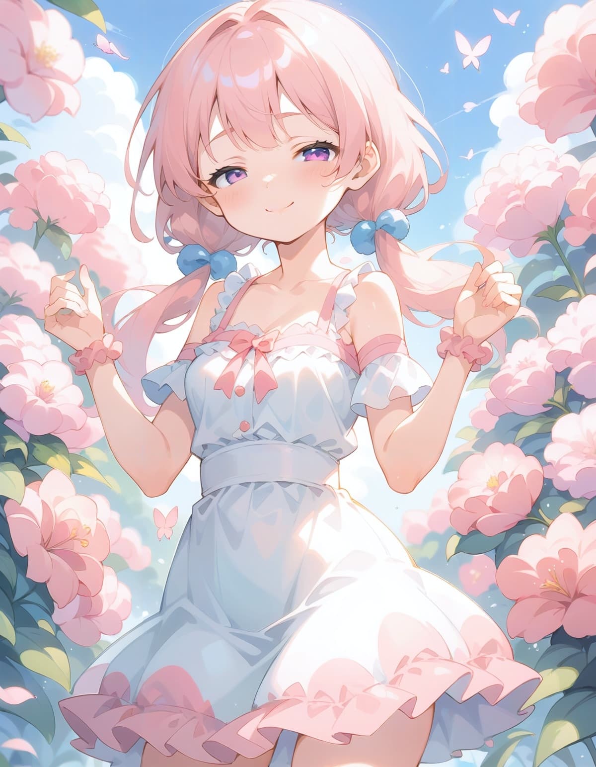 パステルカラーのAIイラスト(1枚目)