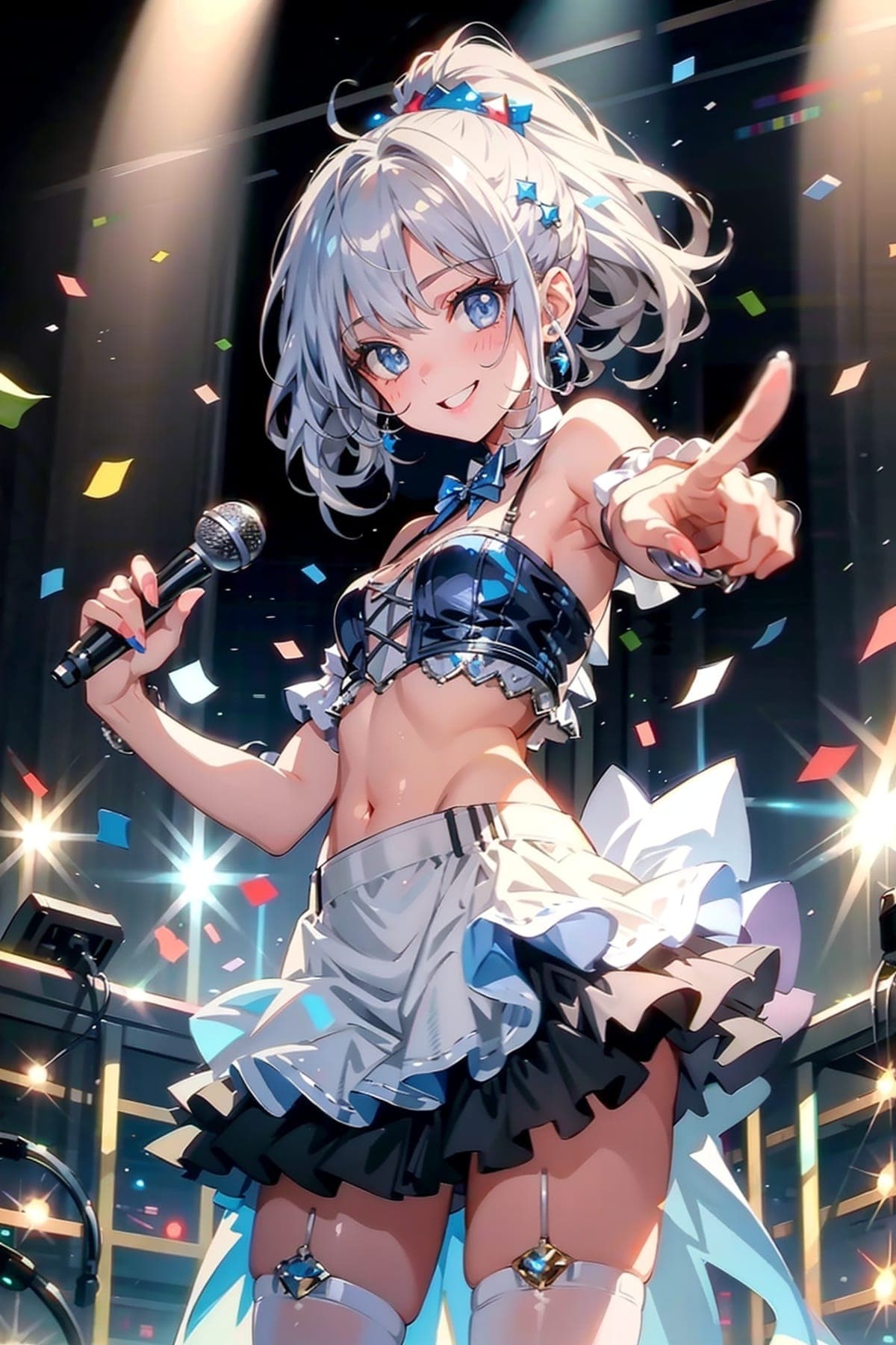 アイドルのAIイラスト(2枚目)