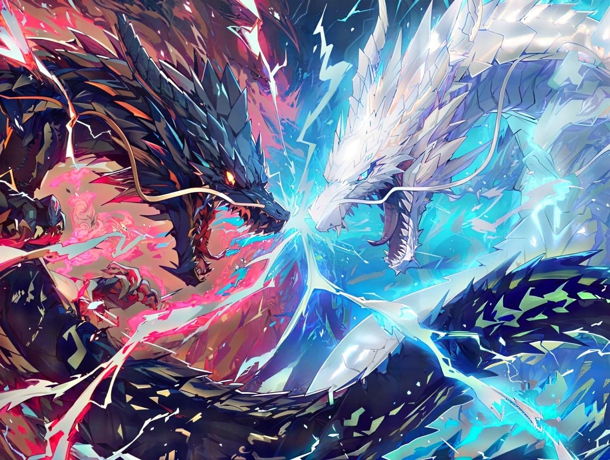 ドラゴン・龍のAIイラスト(4枚目)