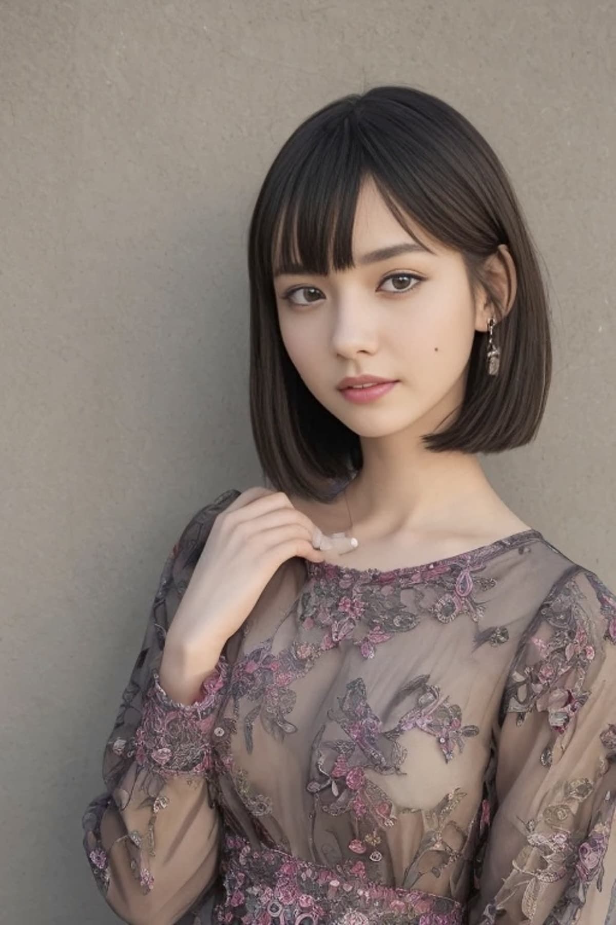 ワンピース姿のAI美女画像(5枚目)