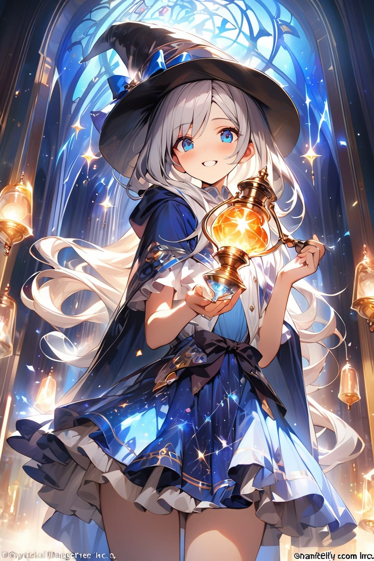 魔法使い×美少女のAIイラスト(4枚目)
