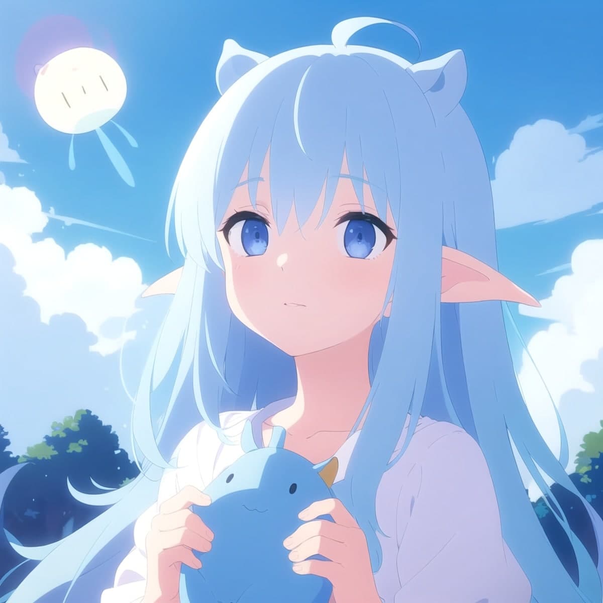 アニメ風のAIイラスト(6枚目)