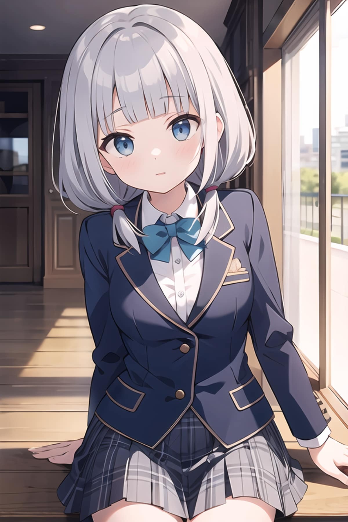 多彩な髪型のAIイラスト(5枚目)