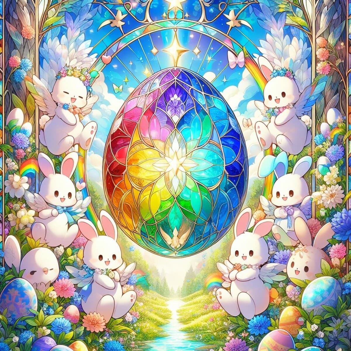 イースターのAIイラスト(4枚目)